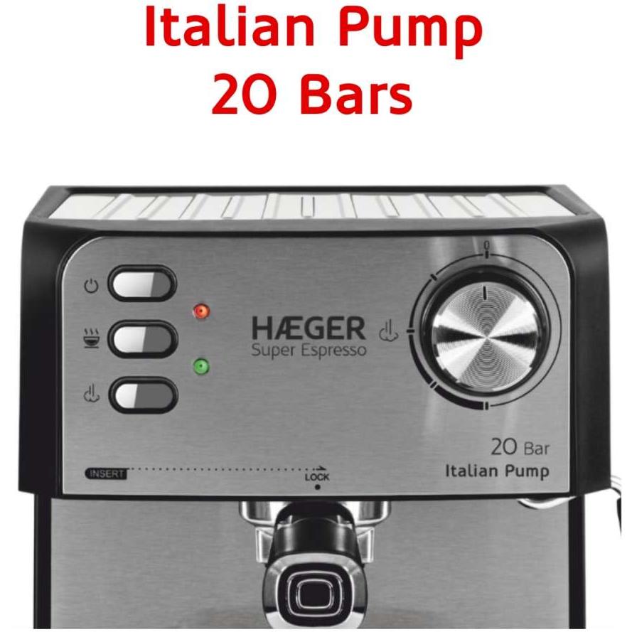 Haeger Aparat za espresso HECM-85B.011A - pogled 4