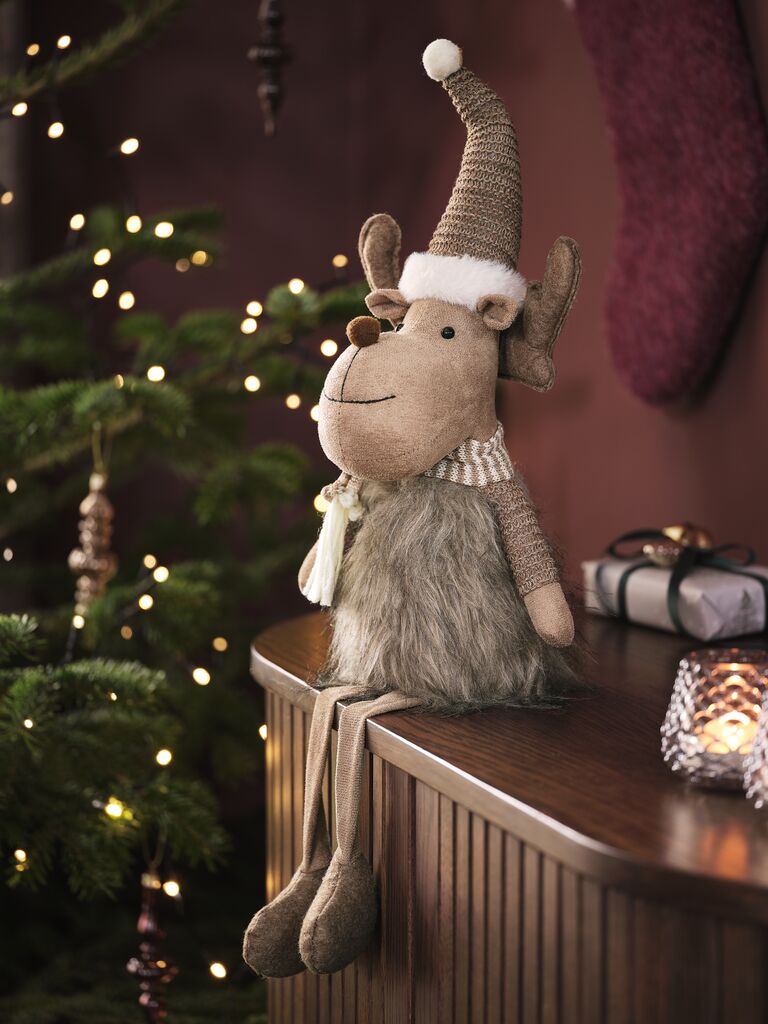 Irvas Koji Sedi - Novogodišnja Dekoracija 40 - 60 cm - pogled 4