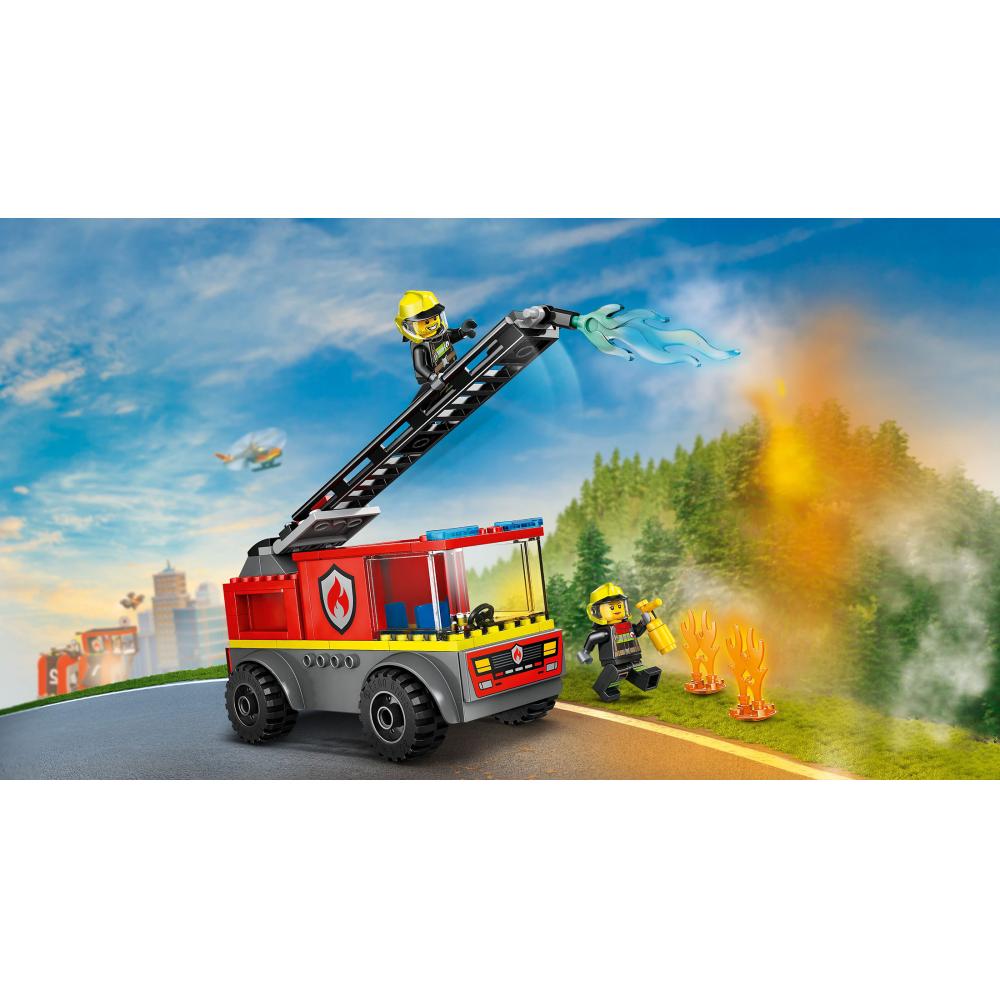 LEGO 60463 Vatrogasno Vozilo Sa Merdevinama - pogled 4