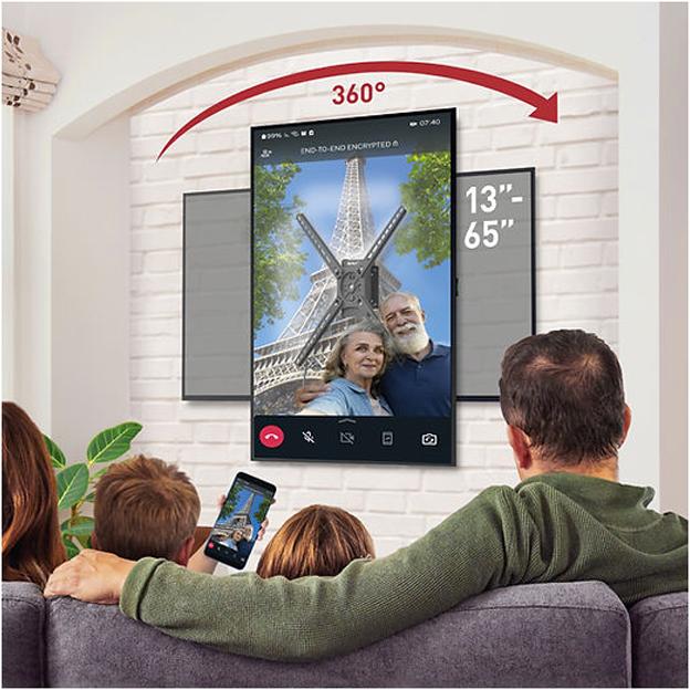 BARKAN BM300R LCD TV zglobni zidni nosač do 65 inča - pogled 4