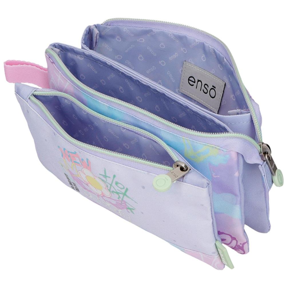 Pernica sa 3 pregrade Enso New Vibes lila 97943 - pogled 4