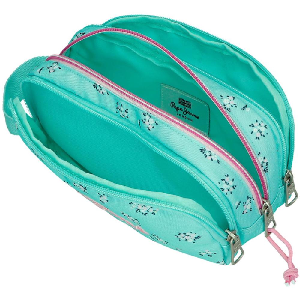 Pernica sa 3 pregrade Pepe Jeans Nora turquoise 60447 - pogled 4
