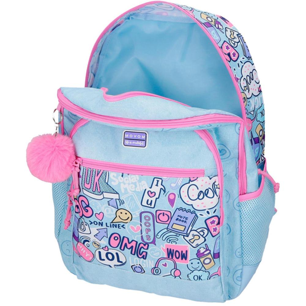 Školski ranac 44cm Movom Girl Power 30726 - pogled 4