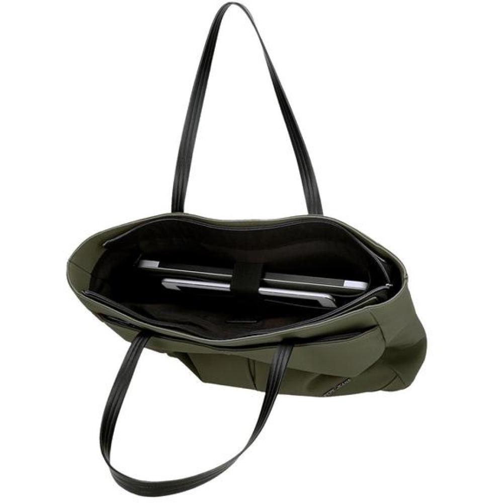 Ženska torba sa pregradom za laptop i tablet PJL Gala khaki 72475 - pogled 4
