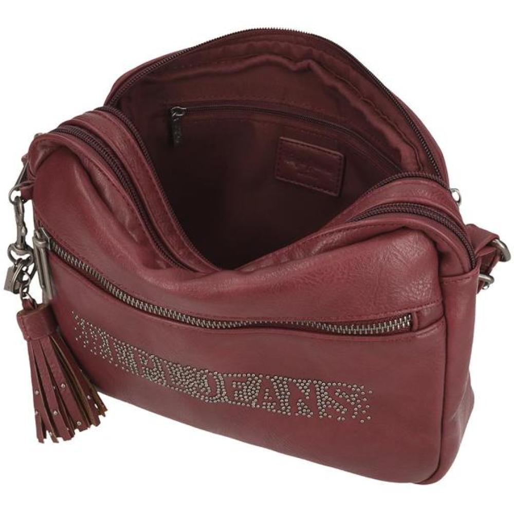 Ženska torbica 21cm Pepe Jeans Bera bordeaux 72355 - pogled 4