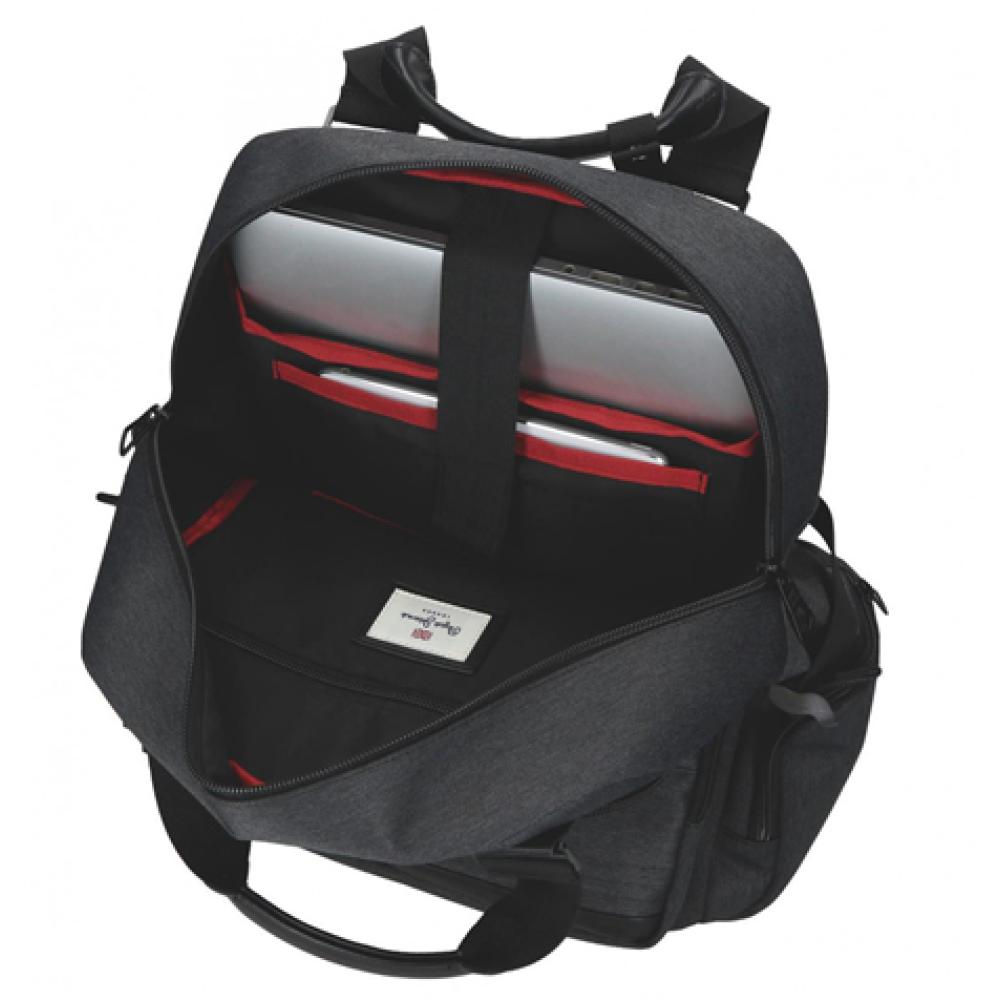 Laptop ranac 40cm Pepe Jeans Whitton grey 73222 - pogled 4