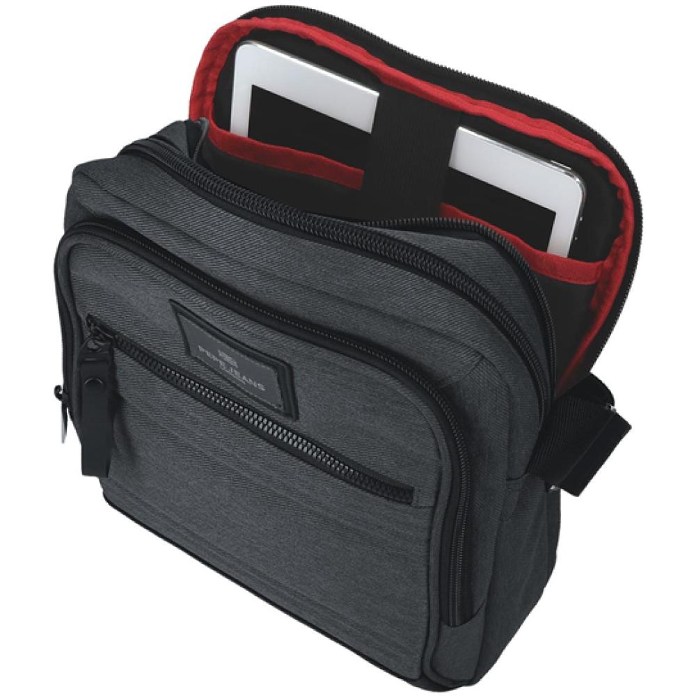 Muška torbica 27cm sa pregradom za tablet Pepe Jeans Whitton grey 73257 - pogled 4