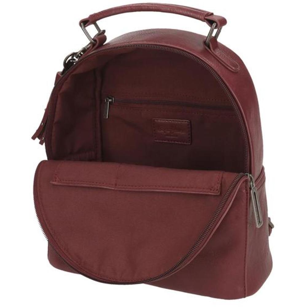 Ženski modni ranac 25cm Pepe Jeans Bera bordeaux 72321 - pogled 4