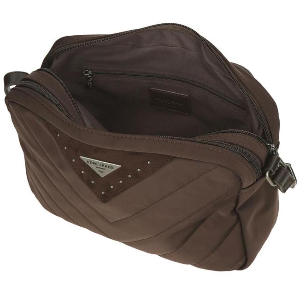 Ženska torba 24cm Pepe Jeans Natalie brown 72254 - pogled 4