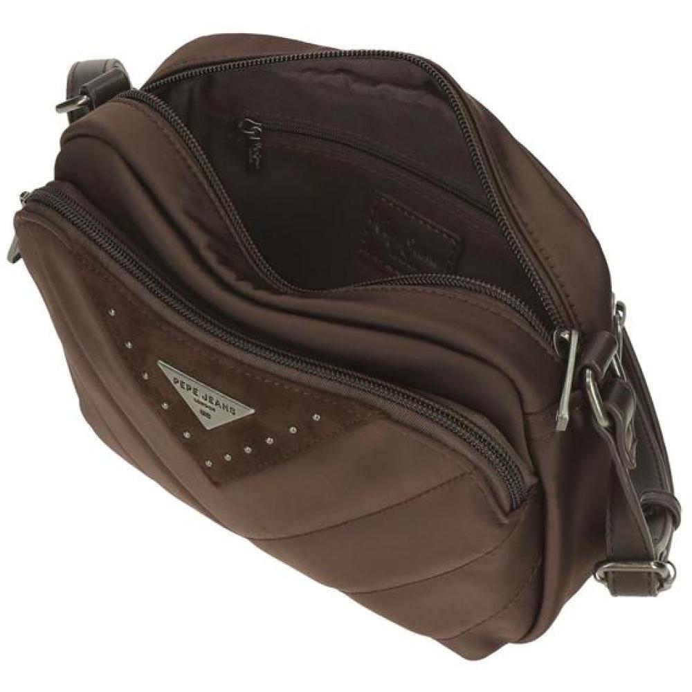 Ženska torbica 21cm Pepe Jeans Natalie brown 72255 - pogled 4