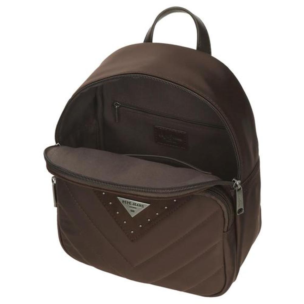 Modni ranac 25cm Pepe Jeans Natalie brown 72221 - pogled 4