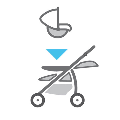 Peg Perego sedište/nosiljka Primo Viaggio Tri-Fix Sophia P0118.48 - pogled 4