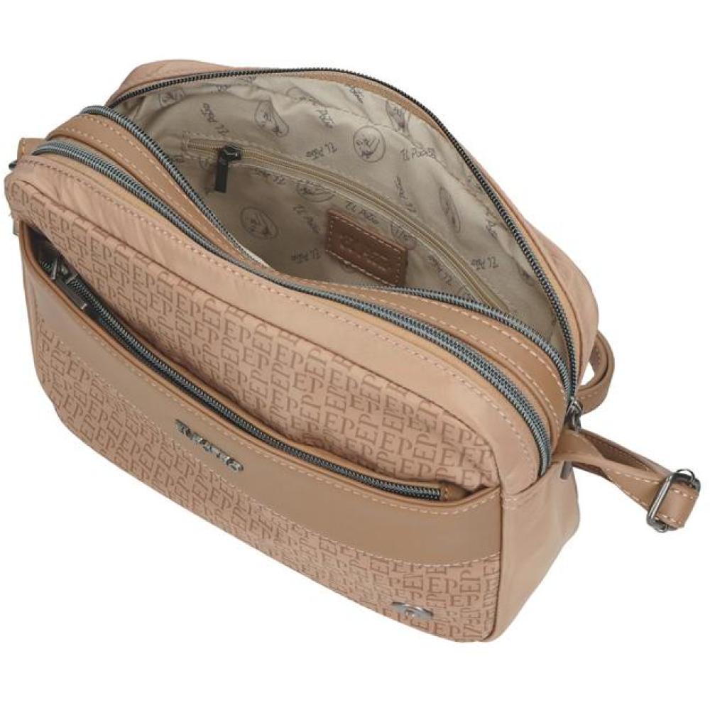 Ženska torba 25cm sa dve pregrade El Potro Luna beige 53653 - pogled 4