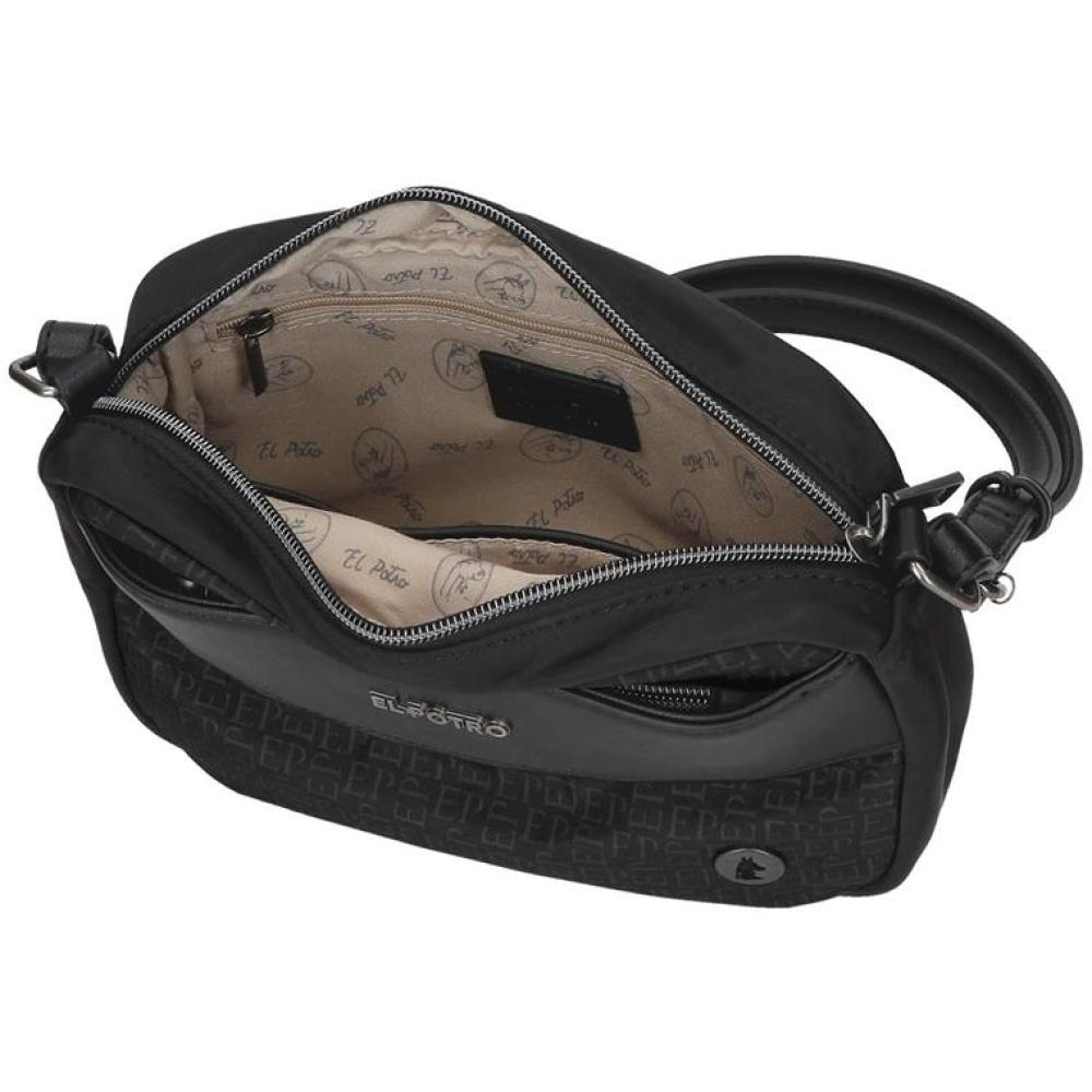 Ženska torba 28cm El Potro Luna black 53655 - pogled 4