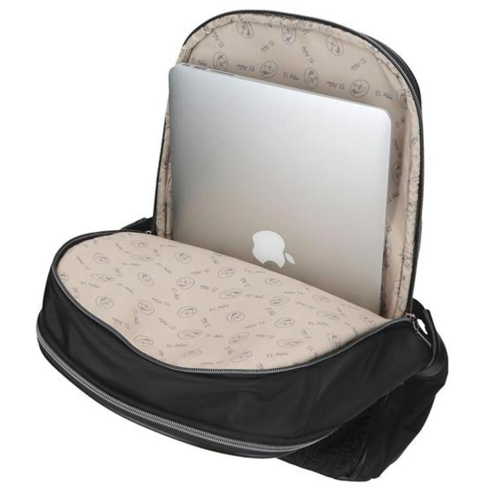 Ranac 40cm sa pregradom za laptop El Potro Luna black 53624 - pogled 4