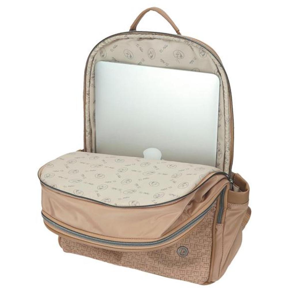 Ranac 40cm sa pregradom za laptop El Potro Luna beige 53624 - pogled 4