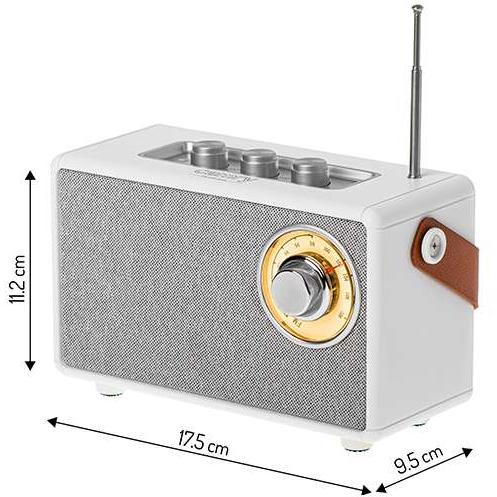 Retro Radio sa punjivom baterijom Bluetooth 5.1 Camry CR1902W - pogled 4