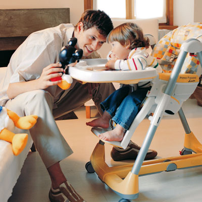 Peg Perego stolica za hranjenje Prima Pappa Diner Orsi Giallo - pogled 4