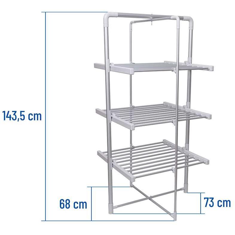 Noveen Električna vertikalna sklopiva sušilica za veš ECD50 - pogled 4