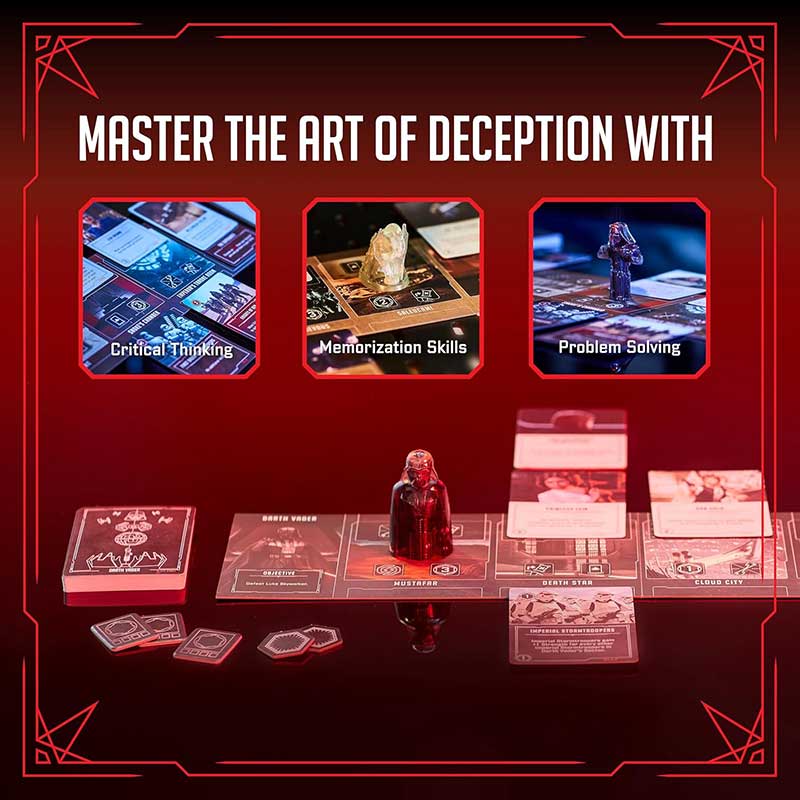 Društvena igra Star Wars Zlikovci - Star Wars Villainous Power Of The Dark Side Ravensburger 27030 - pogled 4