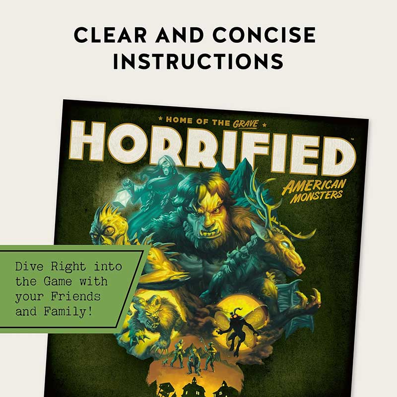 Društvena igra Horrified American Monsters Ravensburger 27363 - pogled 4