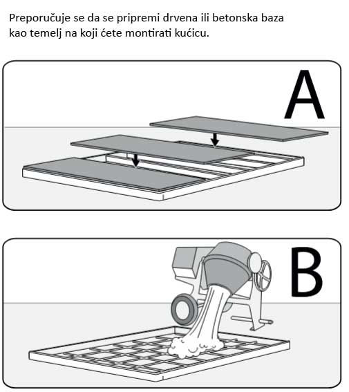 Montažna pomoćna baštenska kućica Šupa Keter Newton Plus Wide 11x7.5FT Braon - pogled 4