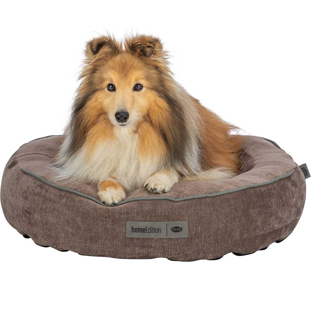 Okrugli ortopedski krevet za pse 60cm Lennox Vital brown Trixie 371326 - pogled 4