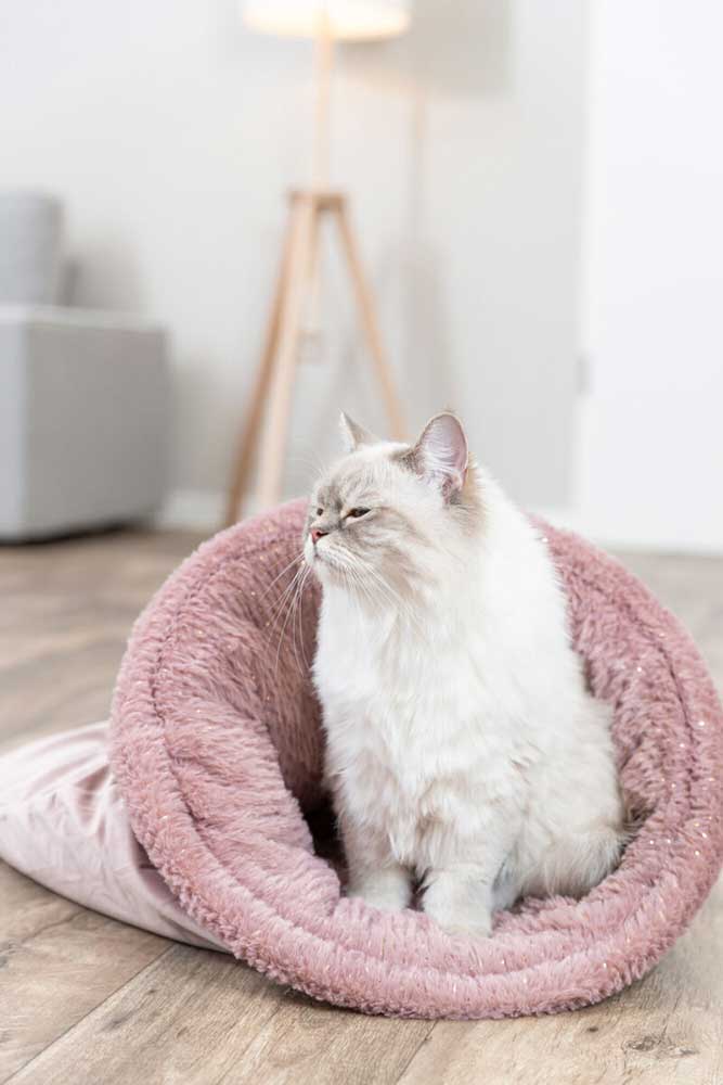 Džak mačke za spavanje Livia xmas soft antique pink Trixie 927119 - pogled 4