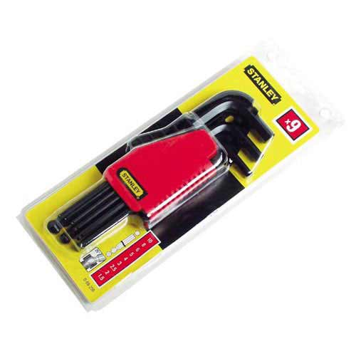 Stanley 0-69-256 set od 9 X 2  imbus ključeva od 1.5 mm - 10 mm - pogled 4