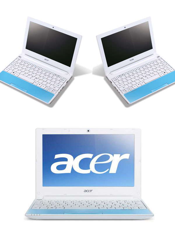 Netbook ACER Aspire AOHAPPY-2DQb3b Hawai blue - pogled 4