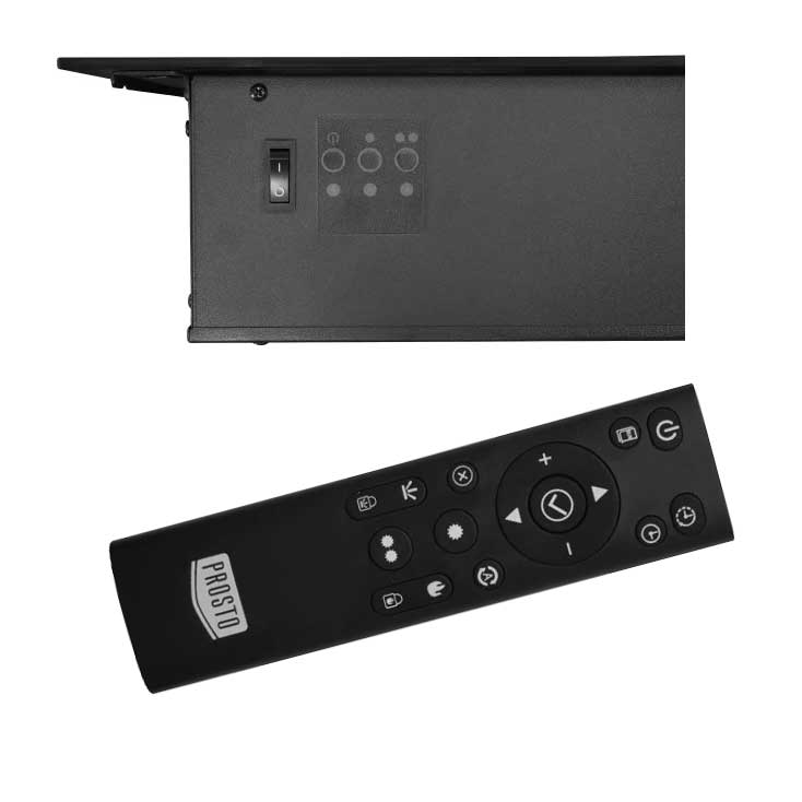 Prosto Električni multikolor kamin 2kW 40 inča  - pogled 4