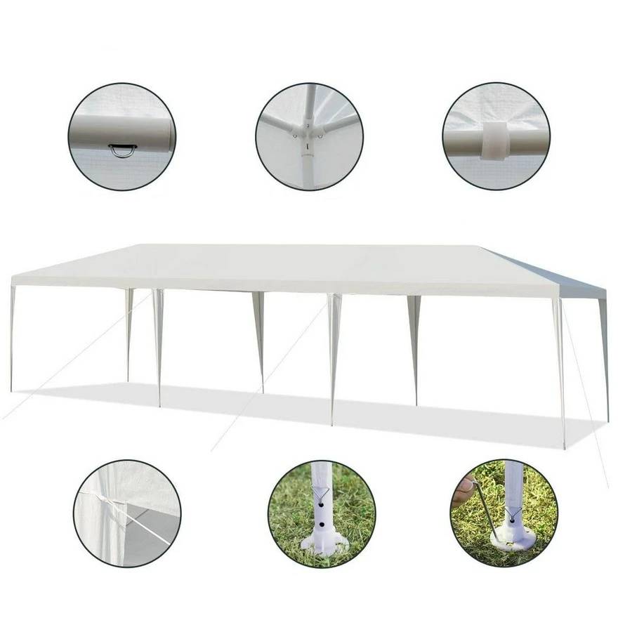 Veliki Paviljon Za Dvorište 9 x 3 m - pogled 4