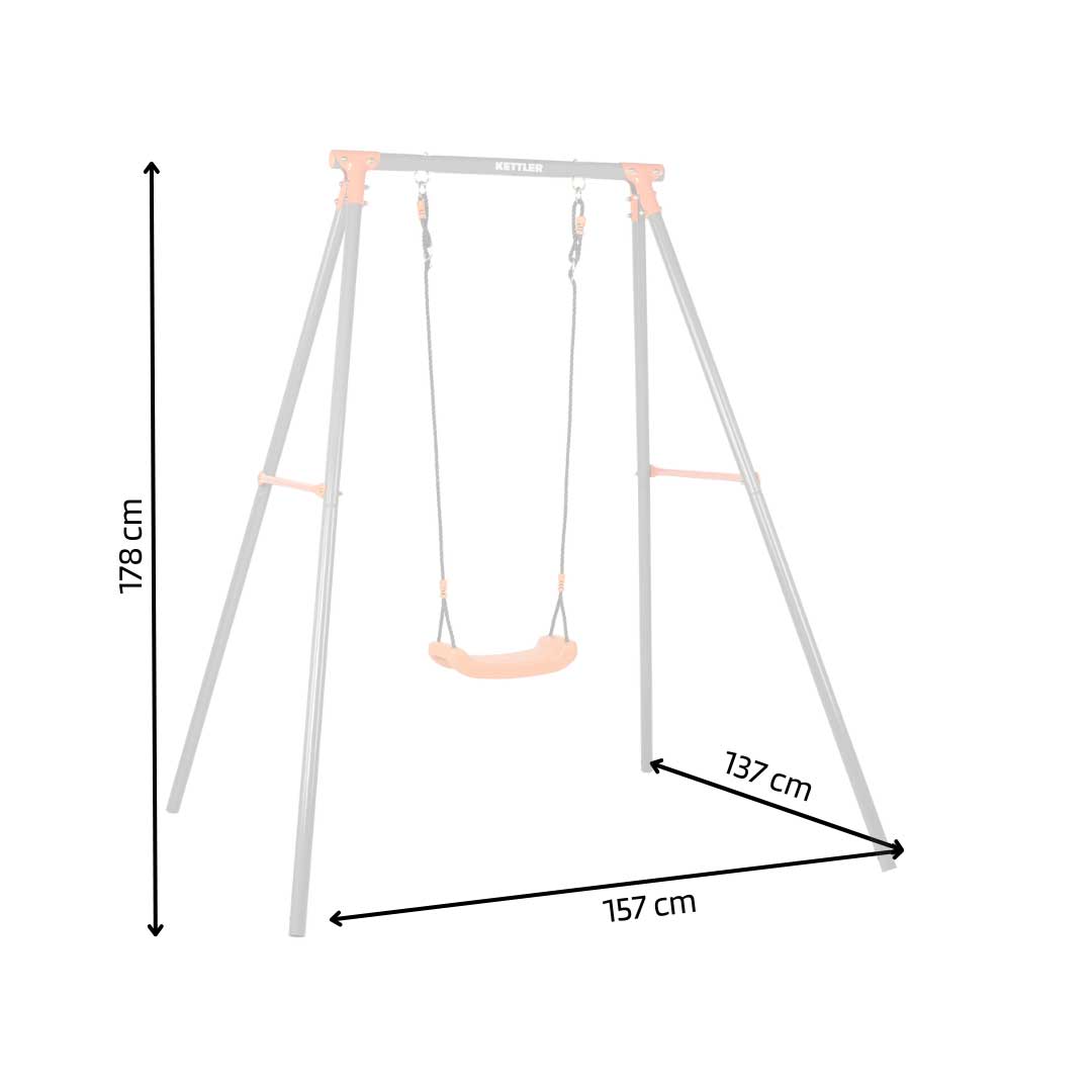 Dečija ljuljaška Kettler Swing Single - pogled 4