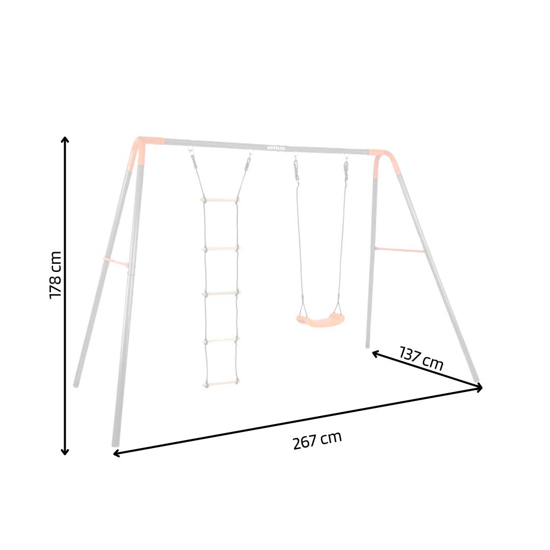 Dečija ljuljaška Kettler Swing Combi - pogled 4