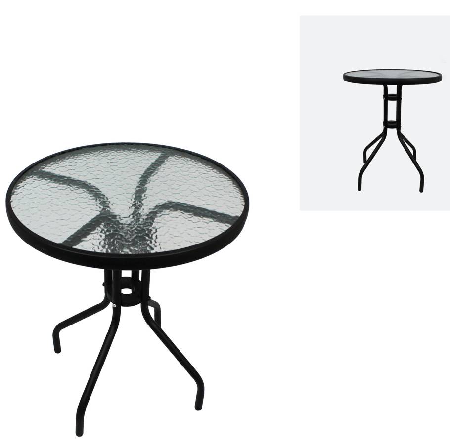 Set Za Terasu Black Bloom - 4 Stolice i Sto - pogled 4