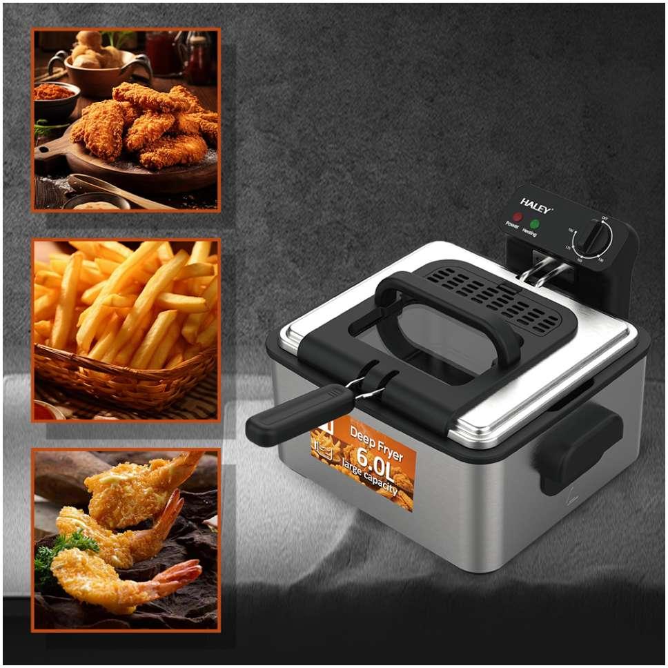Haley Deep Fryer Friteza 6L HY2508 - pogled 4