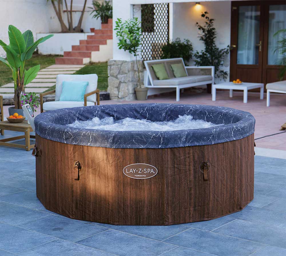 Bestway Lay-Z-Spa Toronto Smart AirJet™ Luksuzni Wellness u vašem dvorištu - pogled 4