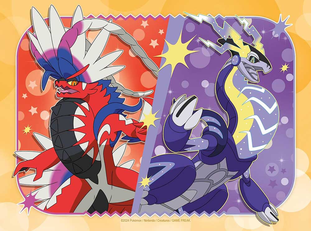 Puzzle za decu 4u1 Pokemoni Ravensburger 12004026 - pogled 4