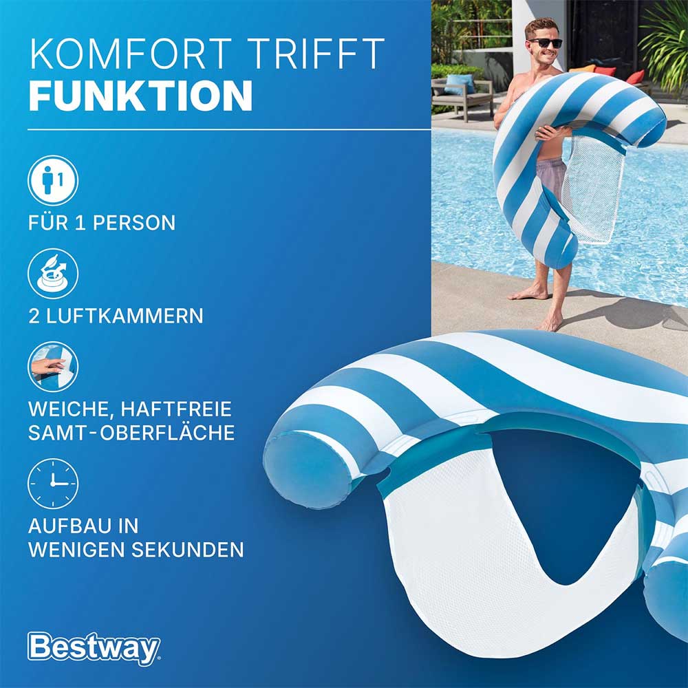 Bestway Fotelja na naduvavanje Za vodu 43852 - pogled 4