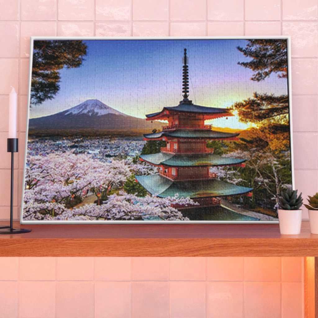 Ram za puzzle 70x50cm beli Ravensburger 12001248 - pogled 4