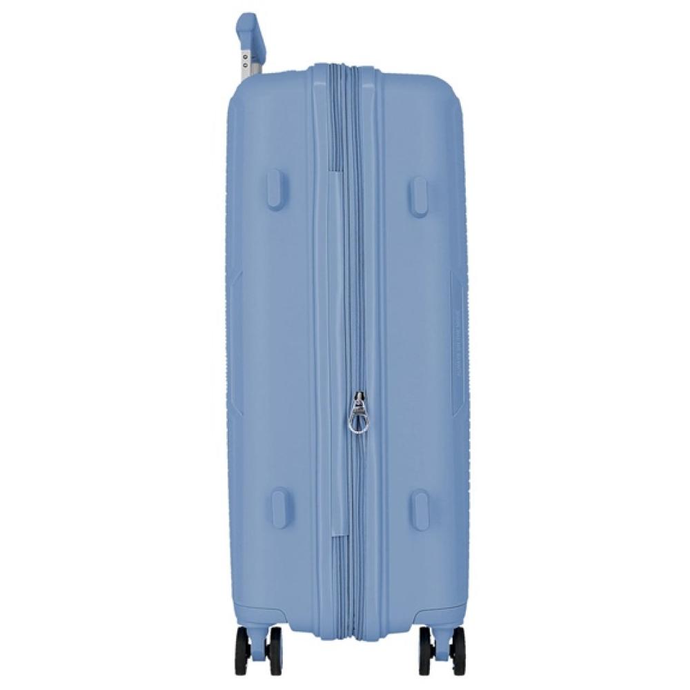 Komplet proširivih kofera od polipropilena 55cm-68cm Movom Inari light blue 53295 - pogled 4