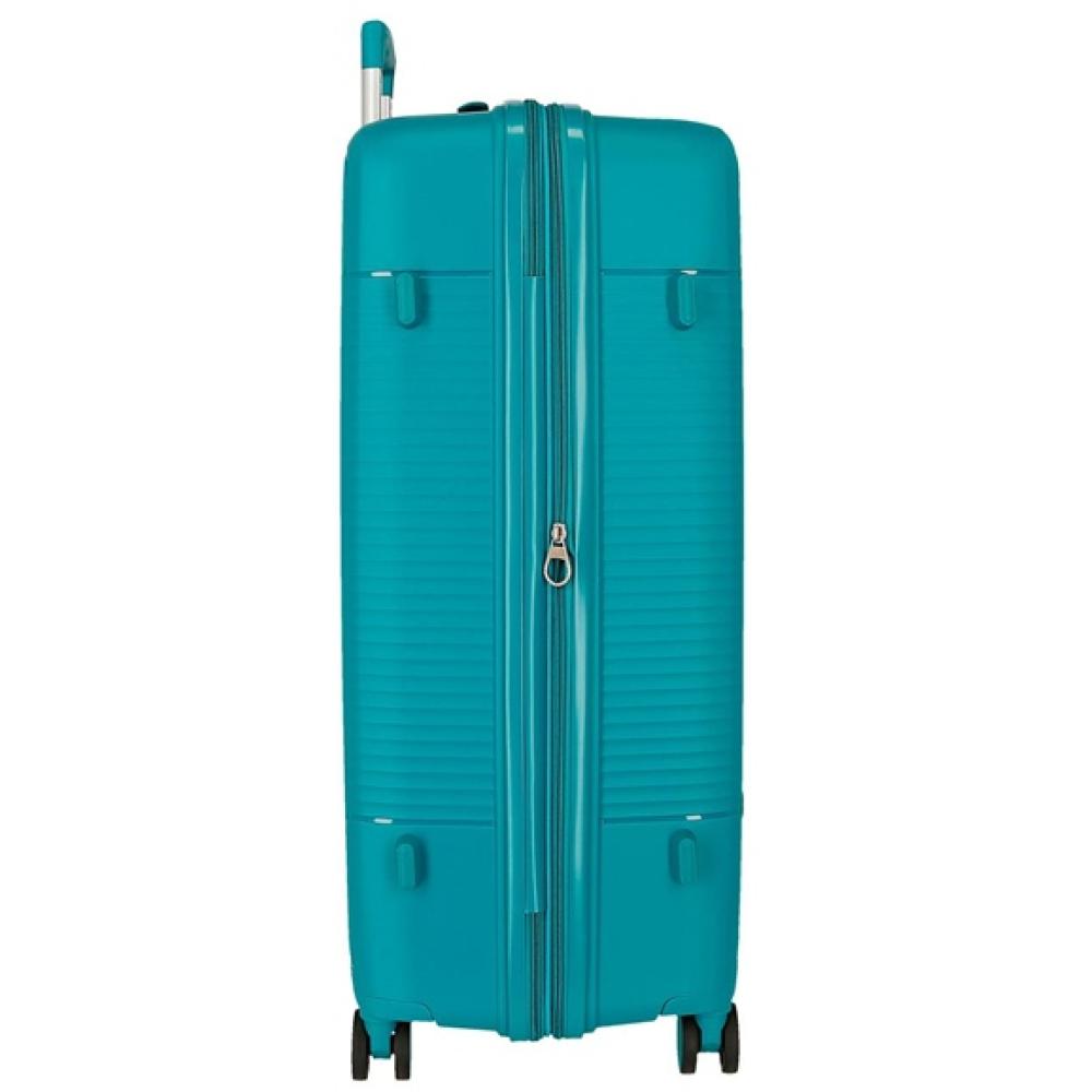 Komplet proširivih polipropilenskih kofera 55cm i 65cm Roll Road Acadia emerald 55389 - pogled 4
