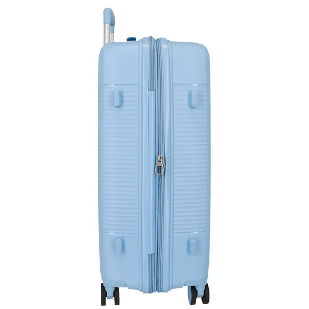 Komplet proširivih polipropilenskih kofera 55cm i 65cm Roll Road Acadia sky blue 55389 - pogled 4