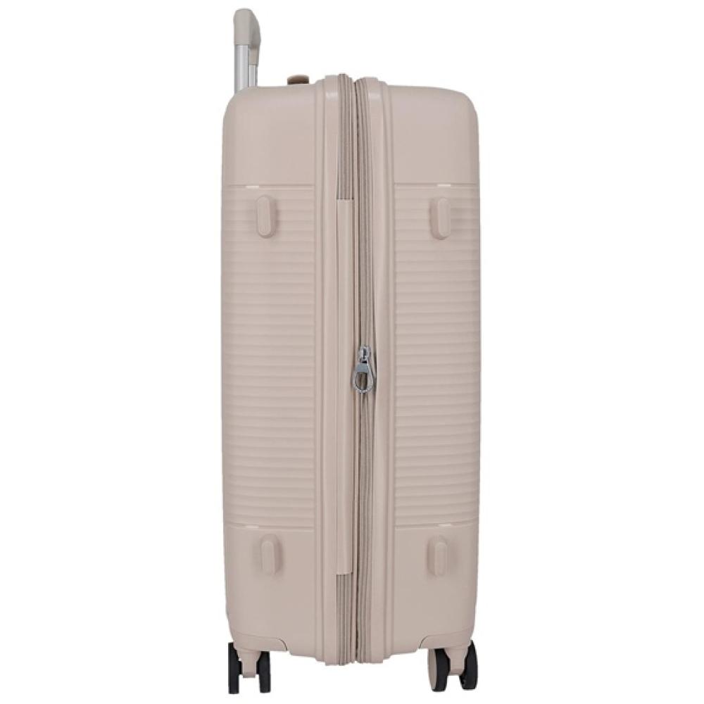 Komplet proširivih polipropilenskih kofera 55cm i 65cm Roll Road Acadia beige 55389 - pogled 4