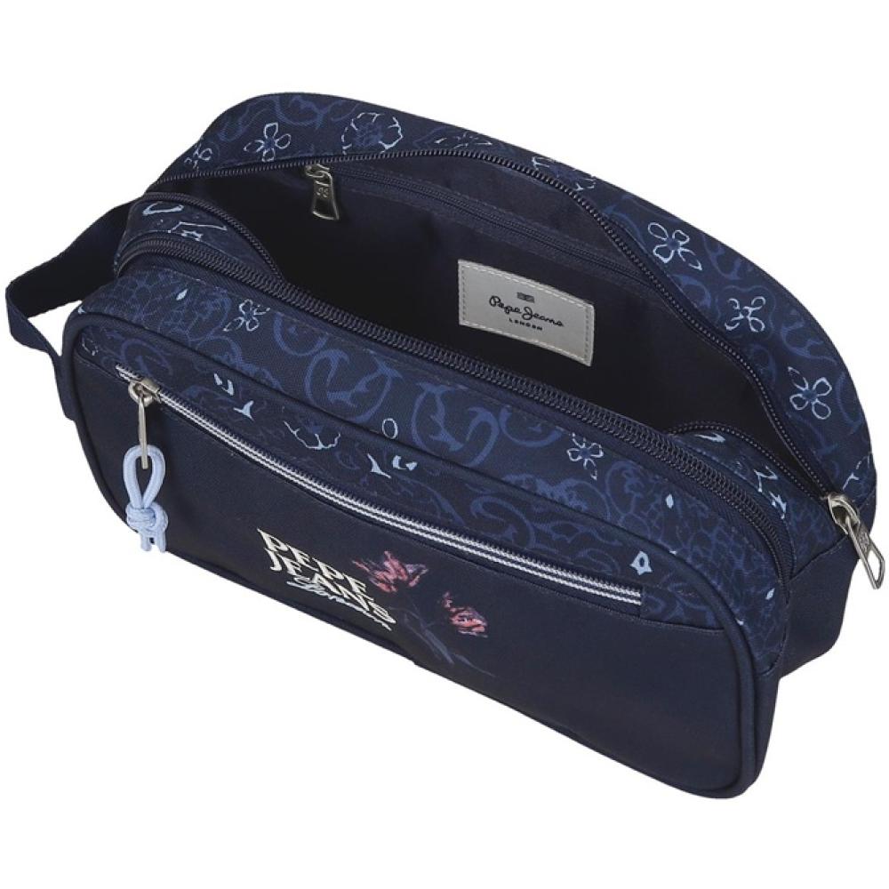 Neseser sa dve pregrade Pepe Jeans Lenay navy 61244 - pogled 4