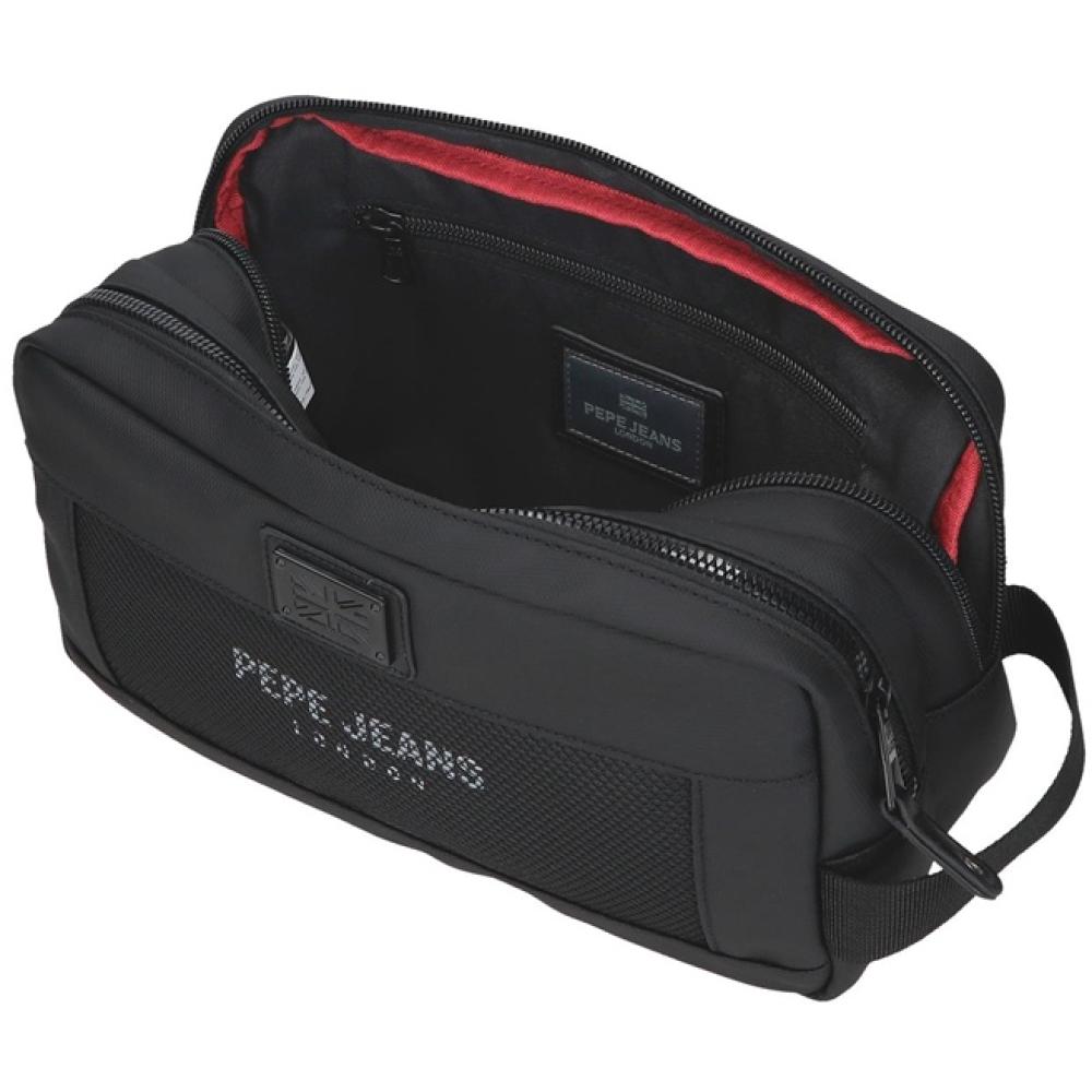 Muški kozmetički neseser Pepe Jeans Durham black 72944 - pogled 4
