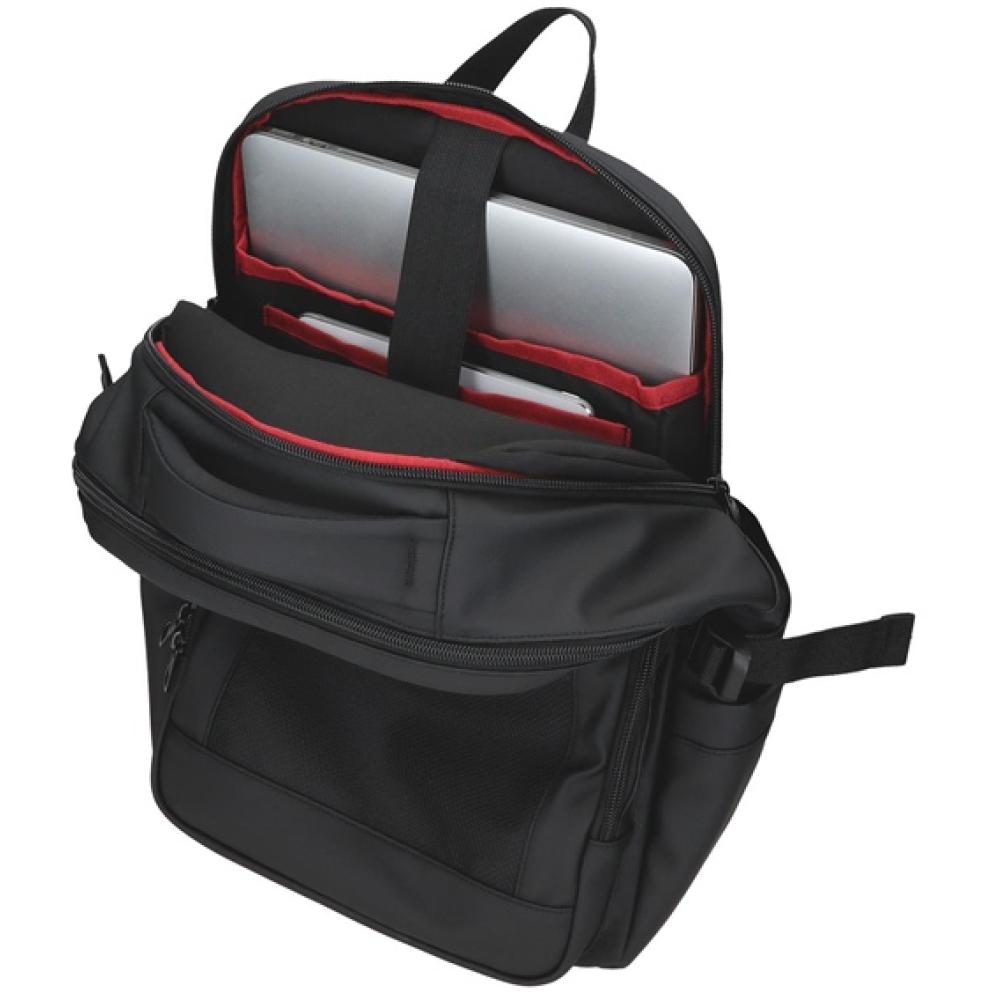 Ranac 40cm sa pregradama za laptop i tablet PJL Durham black 72923 - pogled 4