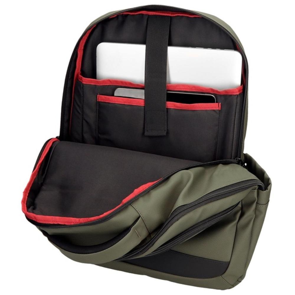 Ranac 44cm sa pregradama za laptop i tablet Pepe Jeans Dorking khaki 74629 - pogled 4