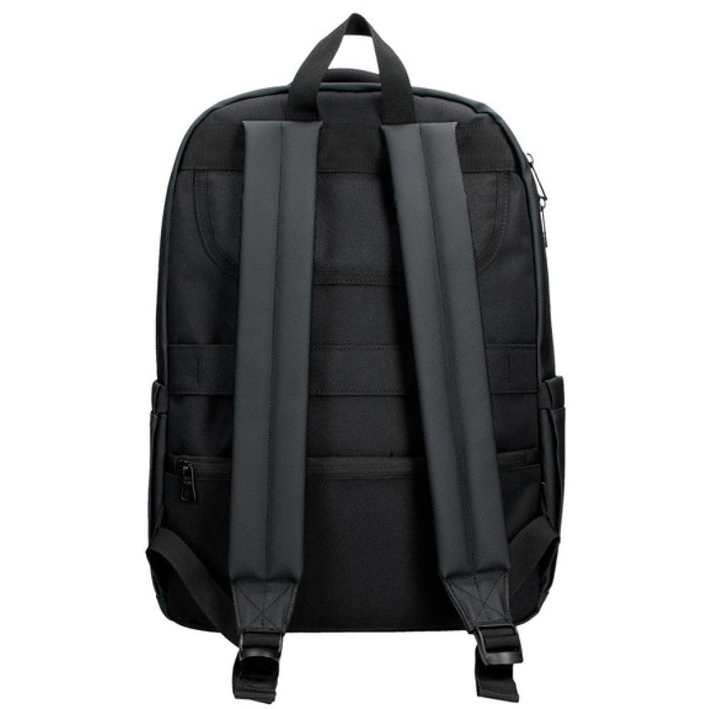 Ranac 44cm sa pregradama za laptop i tablet Pepe Jeans Dorking black 74629 - pogled 4