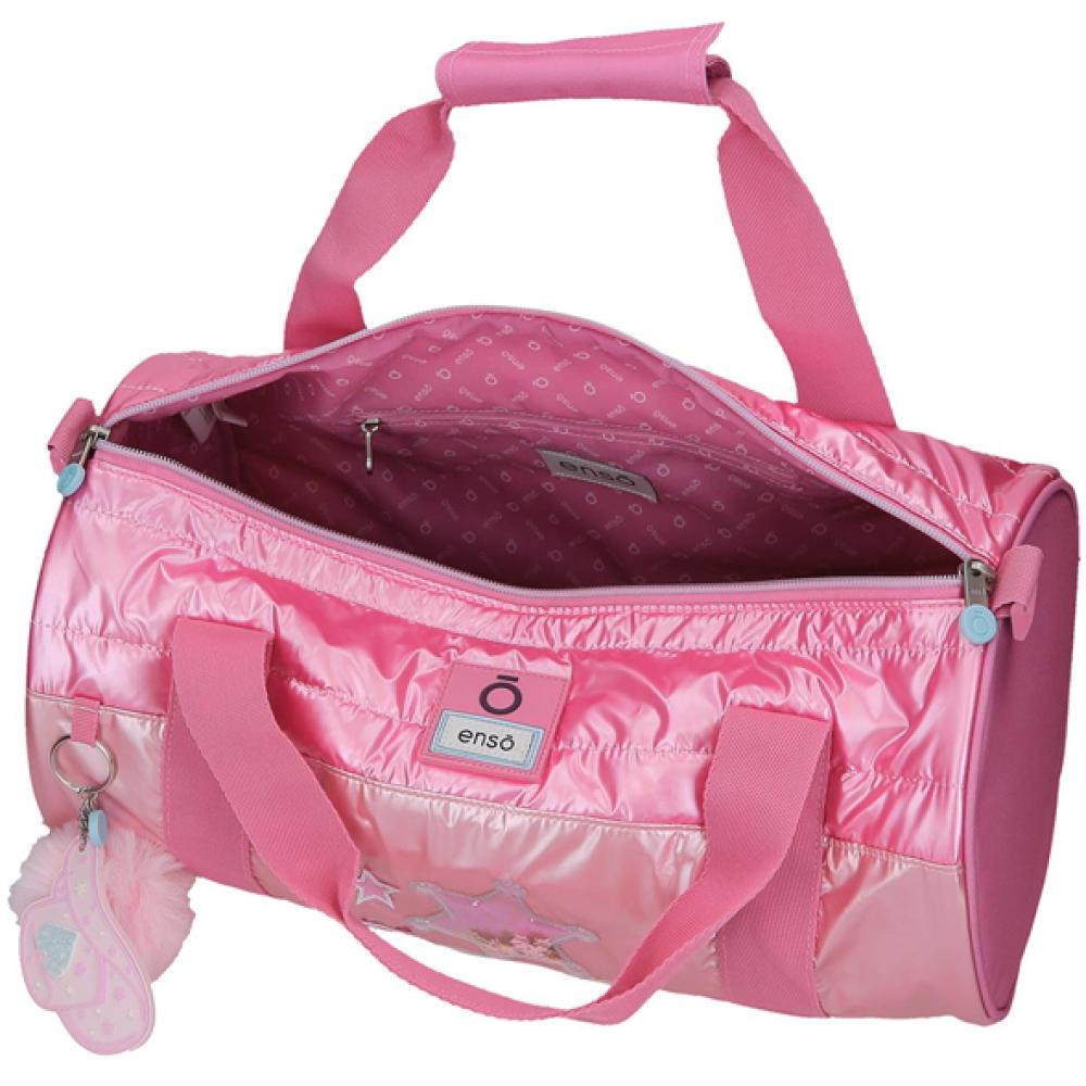 Putna torba ili torba za trening Enso Into The Wild pink 99830 - pogled 4
